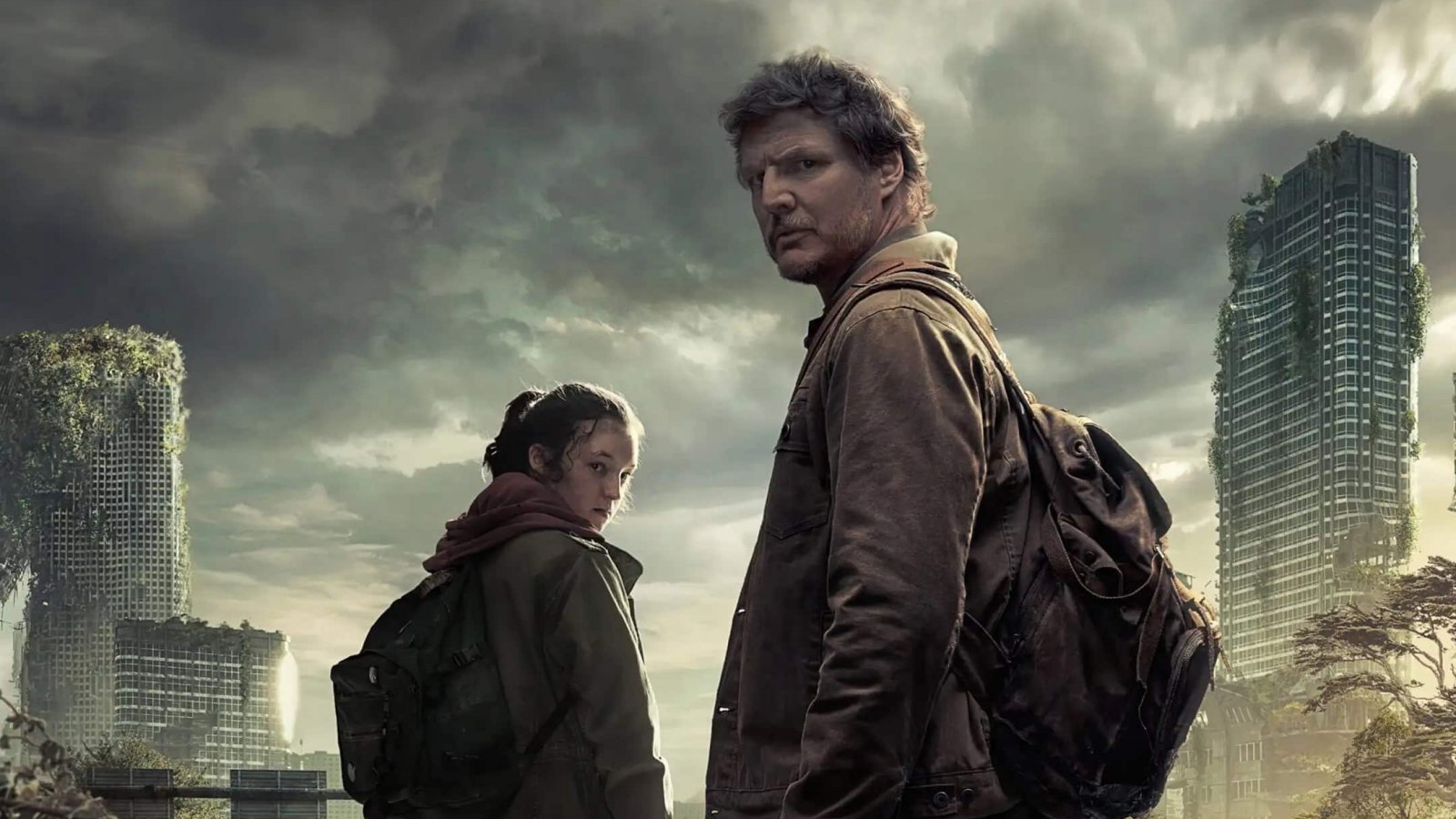 The Last of Us: Bella Ramsey e Pedro Pascal in un'immagine promozionale