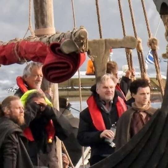 Tom Holland, prime immagini dal set di The Odyssey