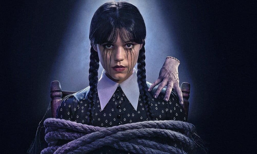 Jenna Ortega in Mercoledì