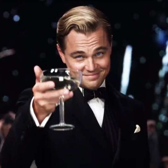 Leonardo DiCaprio in Il grande Gatsby