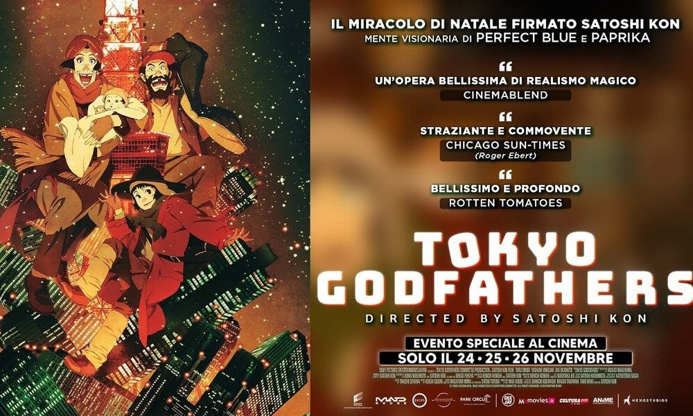 Tokyo Godfathers, recensione almanacco cinema