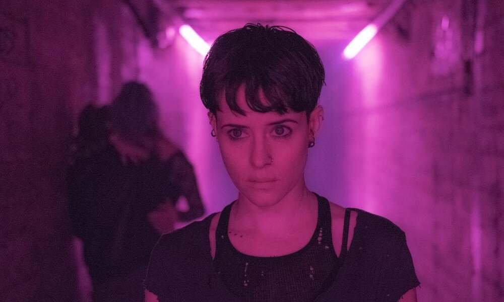Claire Foy come Lisbeth Salander in Millenium