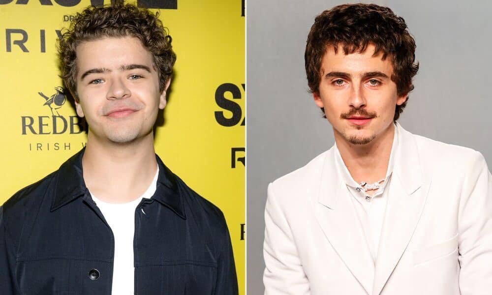 Timothée Chalamet, la parodia di Gaten Matarazzo diventa virale