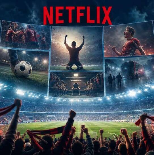 Netflix scalda il pre Mondiale: il calcio diventa serie