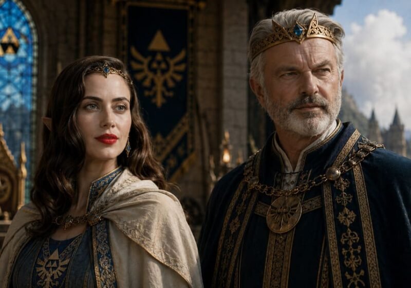 Lydia Peckham e Sam Neill in Zelda