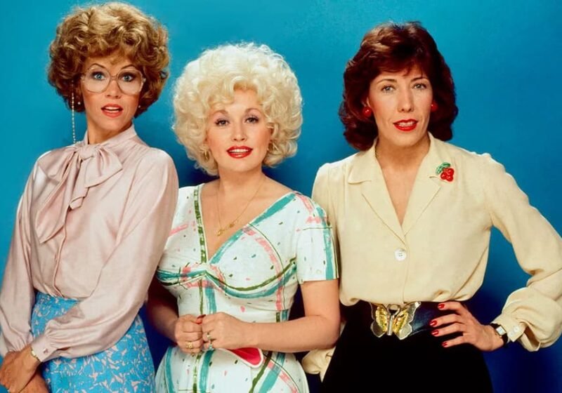 Dolly Parton con Jane Fonda e Lily Tomlin in Dalle 9 alle 5... orario continuato (1980)