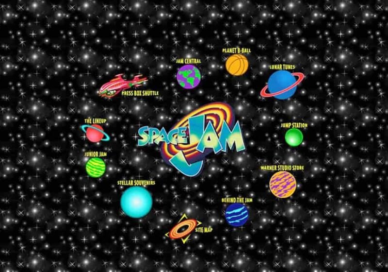 Space Jam e il sito che ci riporta al 1996