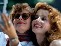 Thelma & Louise: nella foto, Susan Sarandon e Geena Davis