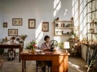 Alessandra Usai Cinecittà La signora dei fiori