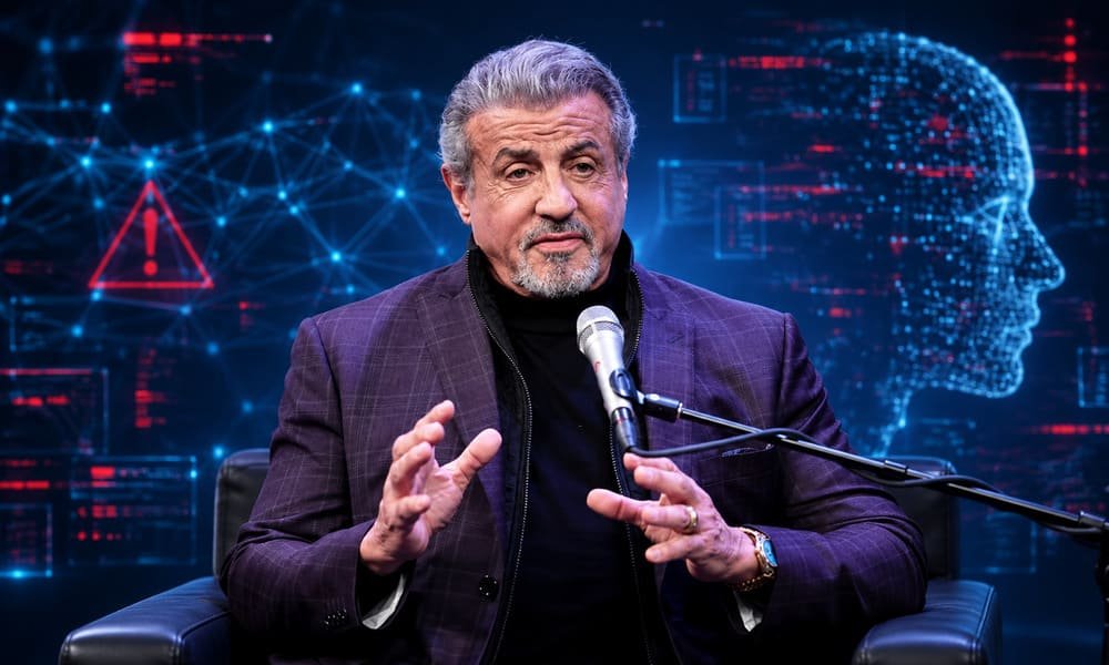 Sylvester Stallone intelligenza artificiale